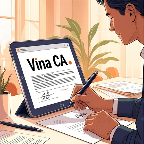 chữ ký số vina ca