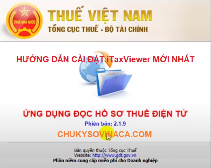 Hướng dẫn tải về và cài đặt itaxviewer mới nhất